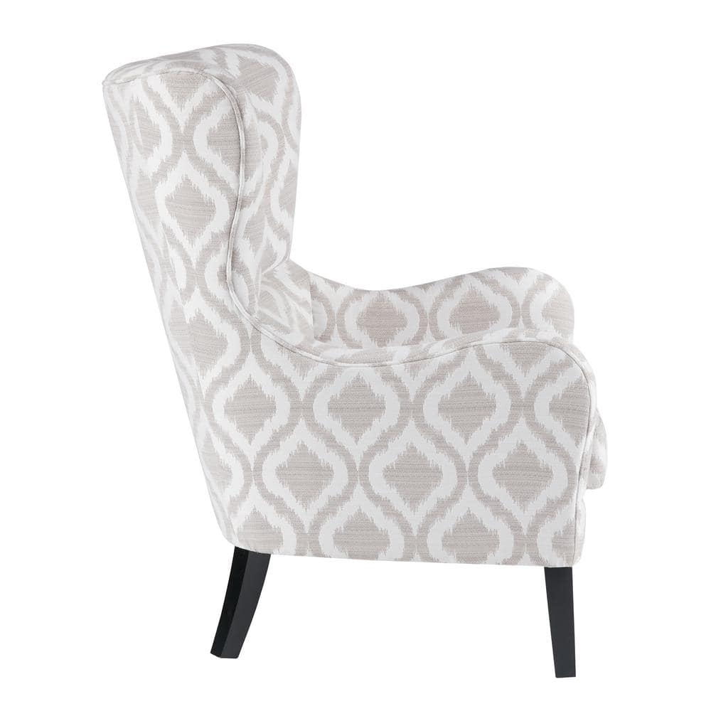 Home Essence Aria Swoop Wing Accent Chair, Multiple Colors