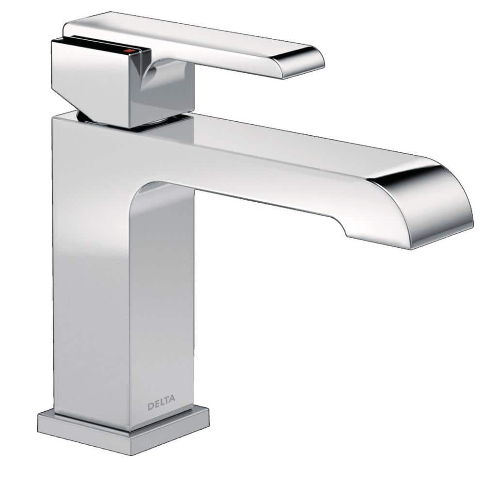 Ara Single Hole Bathroom Faucet with Drain Assembly