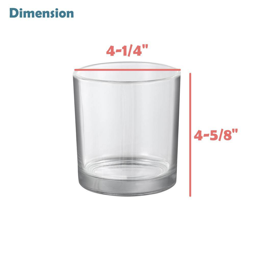 Aspen Creative#25706-6,Votive Candle Holder,Wedding Parties,Holiday&Home Decor,4-1/4"D x 4-5/8"H,Set of 6