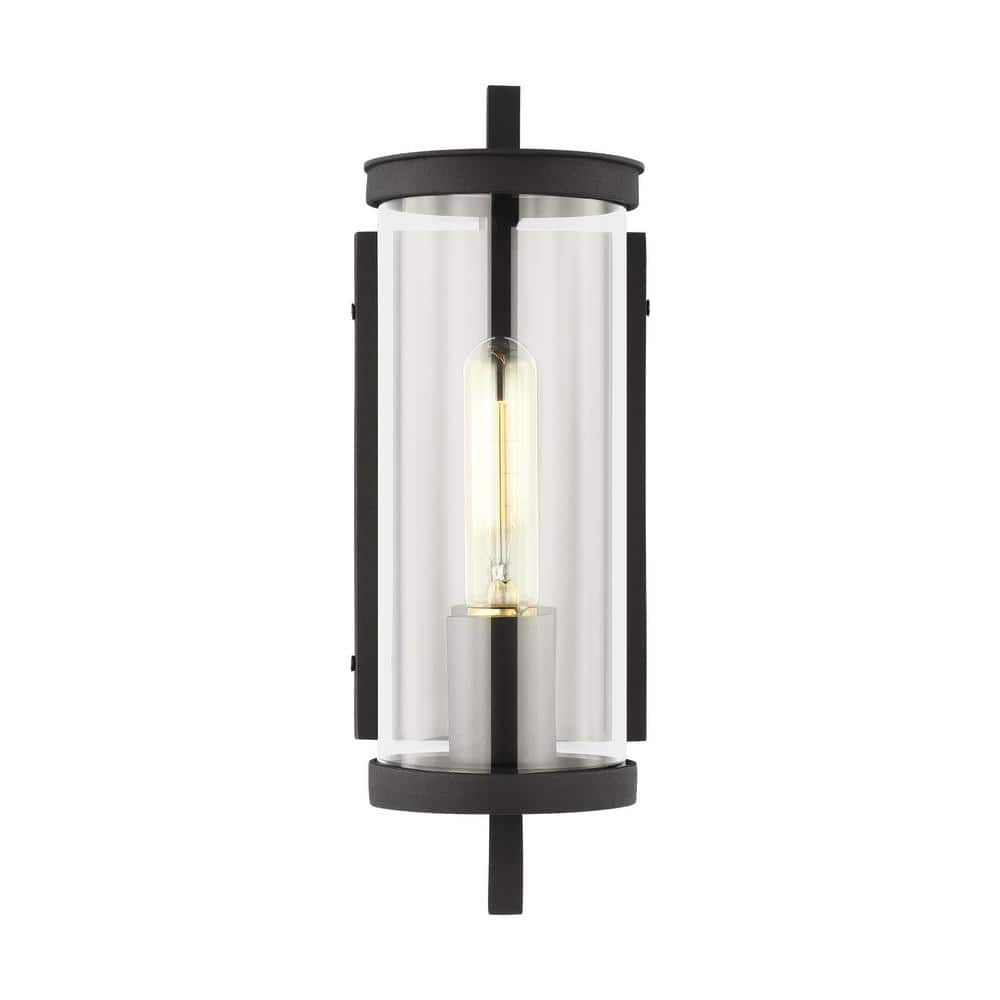 Single Light Cylinder Outdoor Wall Light