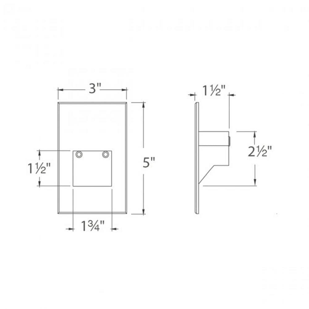 Low Voltage Metal Step Light