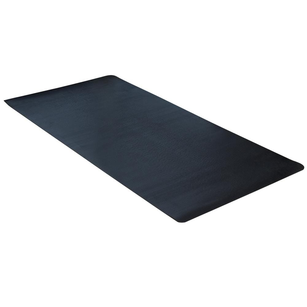 Indoor/Outdoor Rubber Scraper Mat, 36 in. x 6﻿ ft., Black