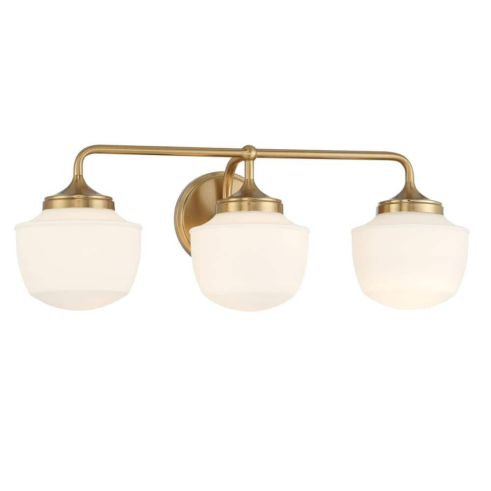 Minka Lavery - Cornwell - 3 Light Bath Vanity-8 Inches Tall and 23 Inches