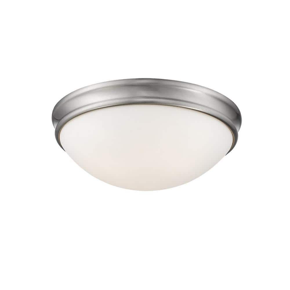 Millennium Lighting 3 - Light Flush Mount in  Brushed Nickel
