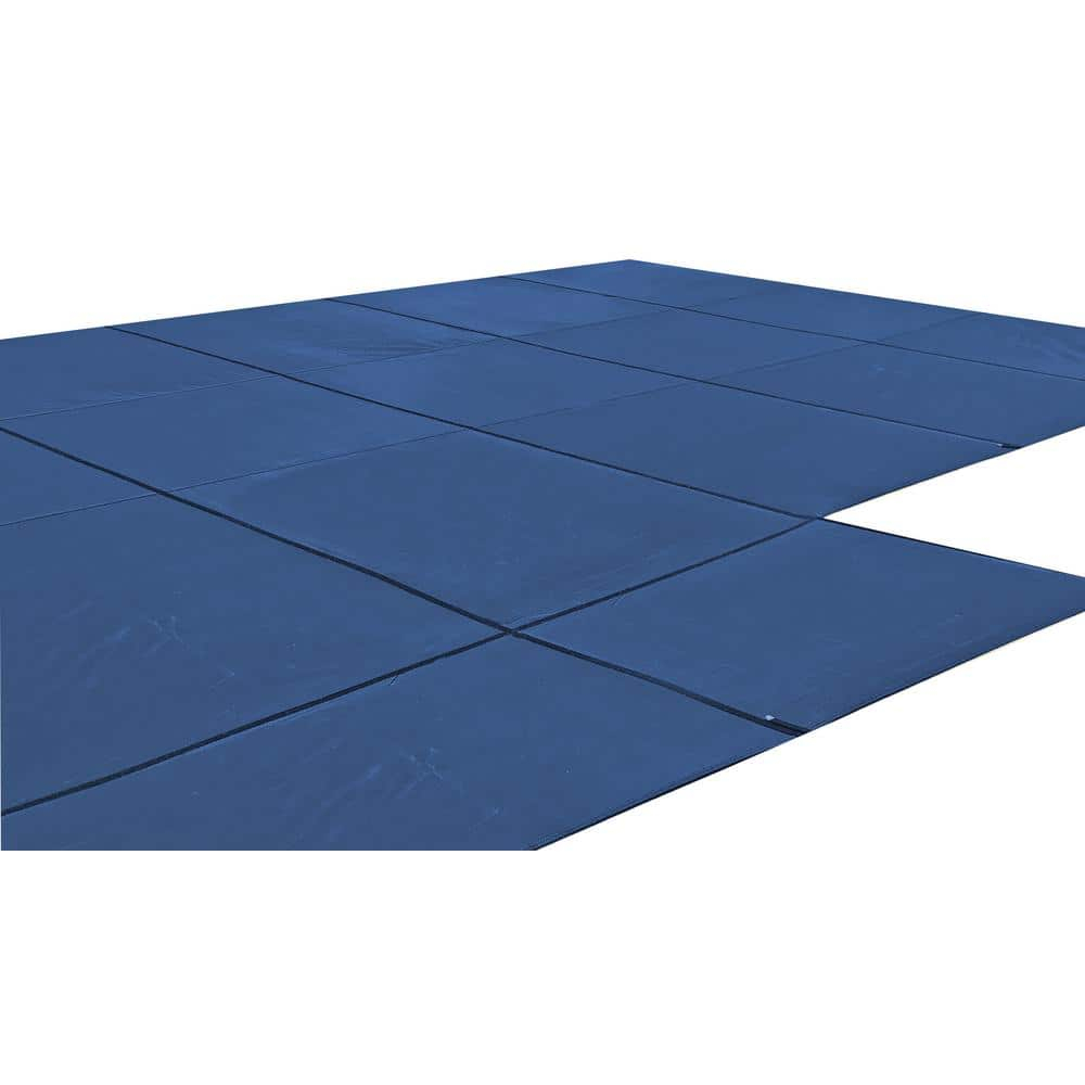 WaterWarden in-Ground Pool Safety Cover Rectangle, Fits 16' x 32'+4' x 8', 1 Foot Offset Left, UL Classified to ASTM F1346