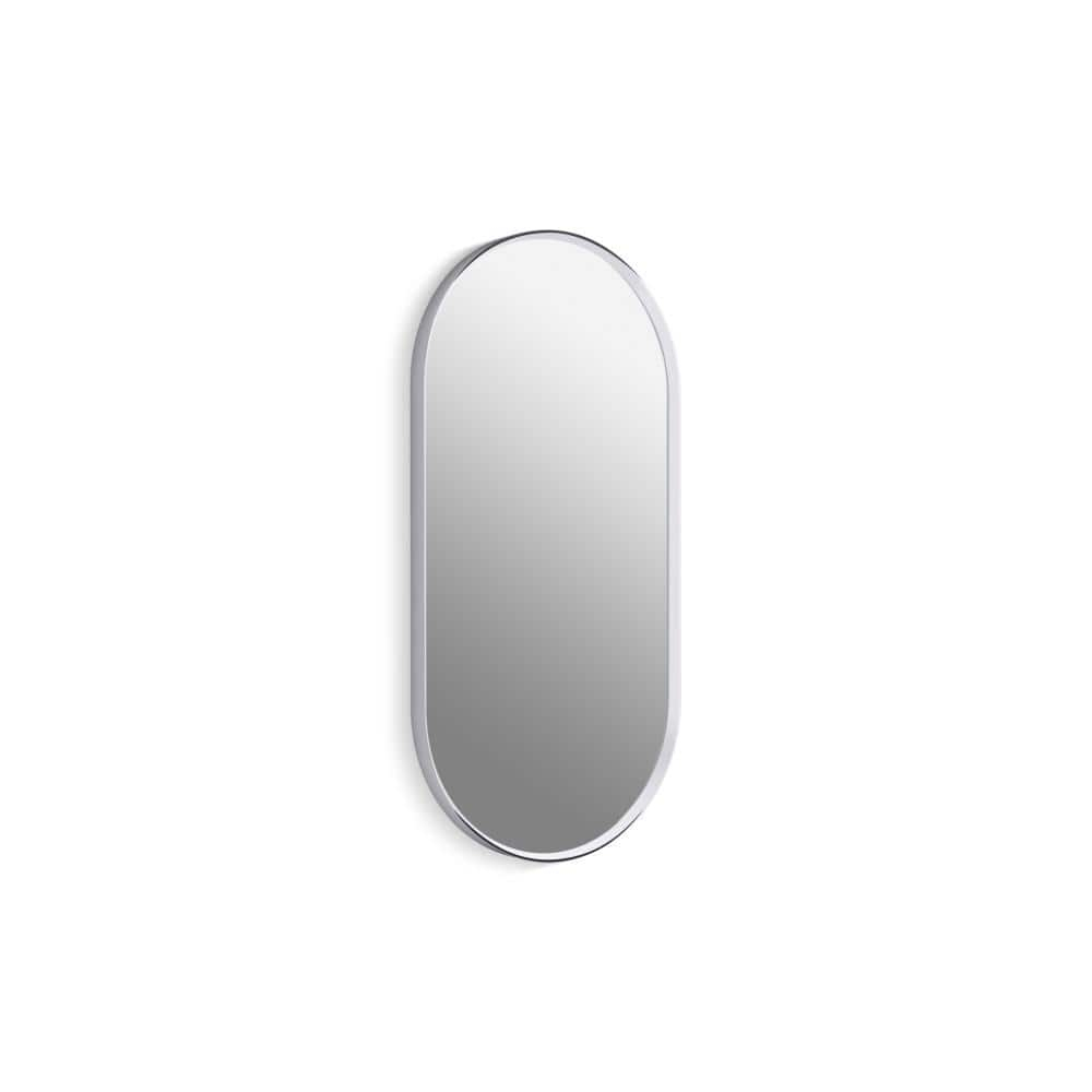 Essential Capsule Wall Mirror, Bathroom/Vanity Mirror with Frame