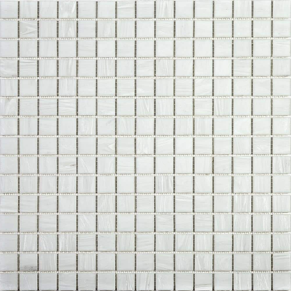 Celestial 0.8" x 0.8" Glass Grid Mosaic Wall & Floor Tile