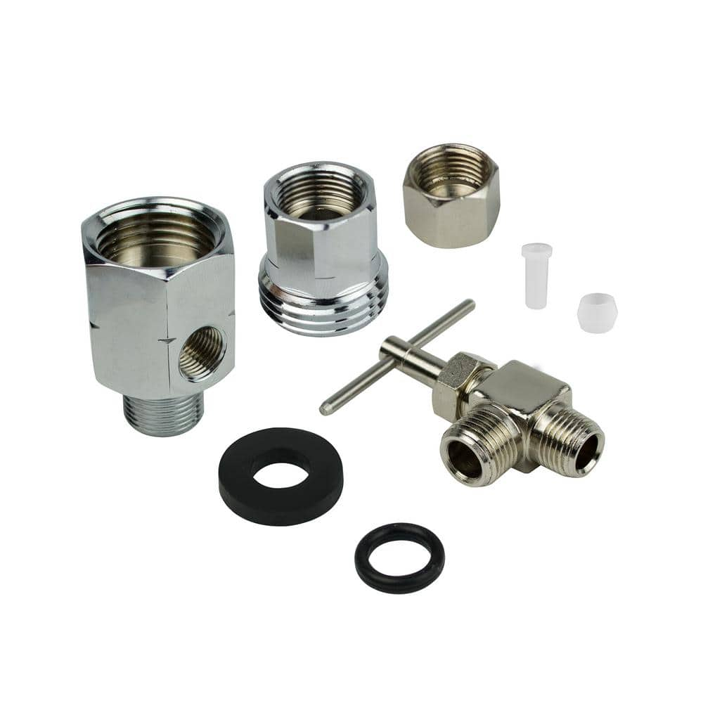 APEC Standard Feed Water Adapter for 1/2 in. and 3/8 in. Pipes Use with Reverse Osmosis Water Filter System