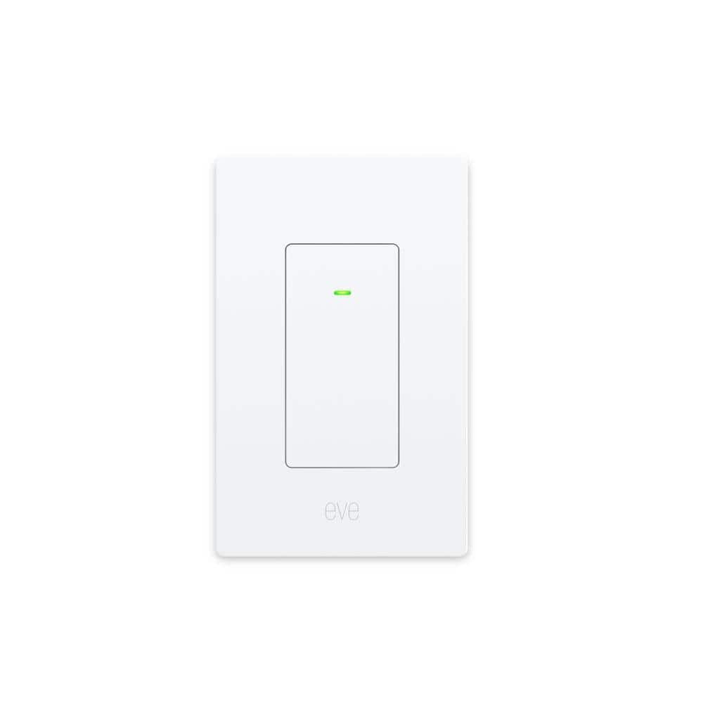 Eve Light Switch - Connected Wall Switch with Matter over Thread technology