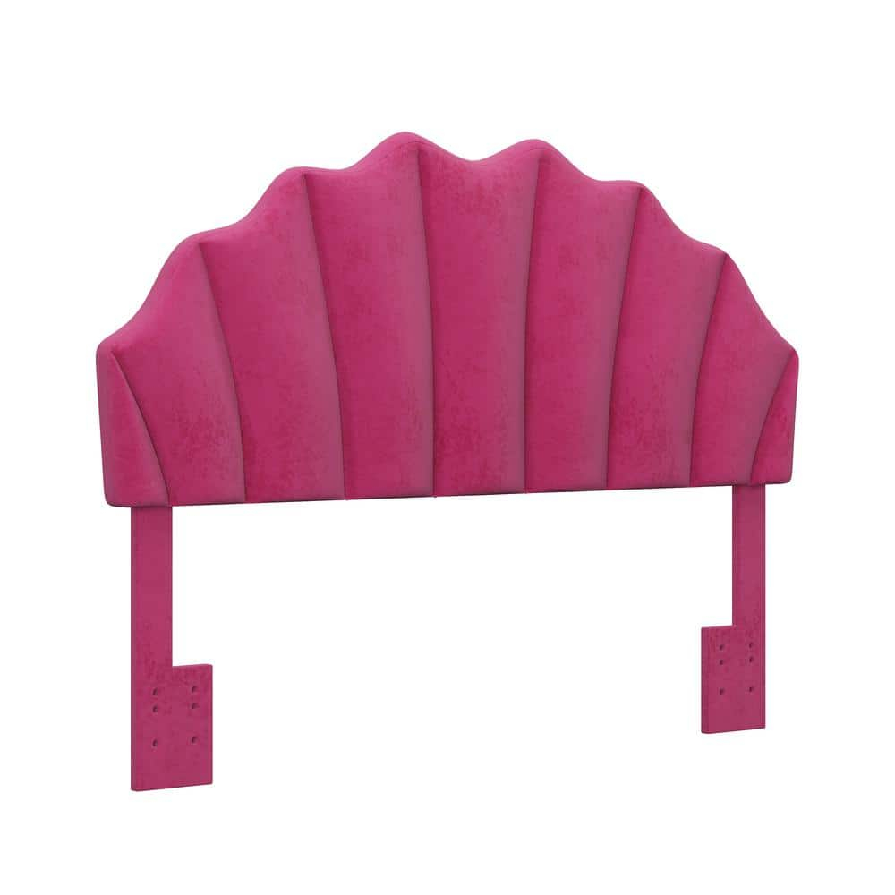 Elina Upholstered Full/Queen Headboard, Pink, by Hillsdale Living Essentials