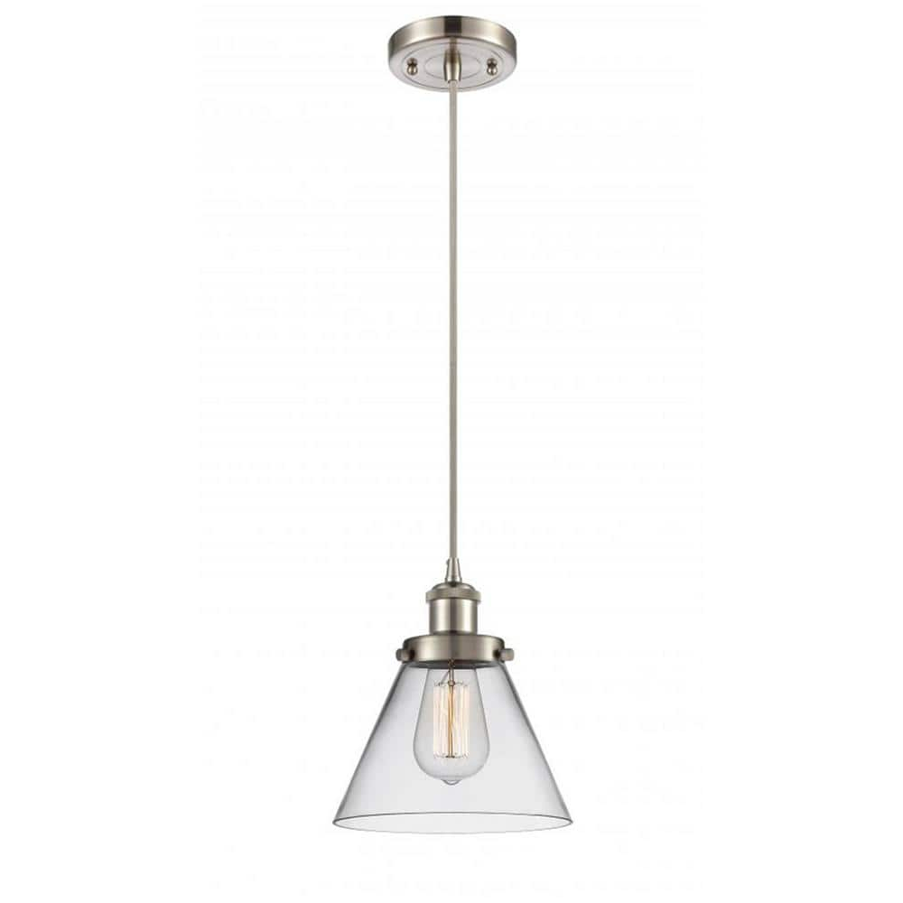 Innovations Lighting - Large Cone-1 Light Mini Pendant in Industrial Style-8
