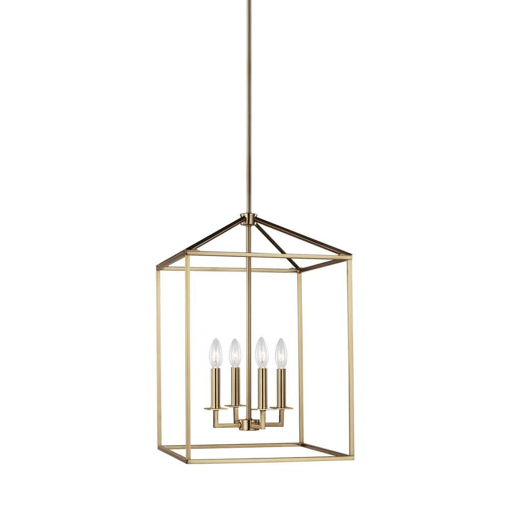Lucius Pendant Light - Brass / 15.5"W