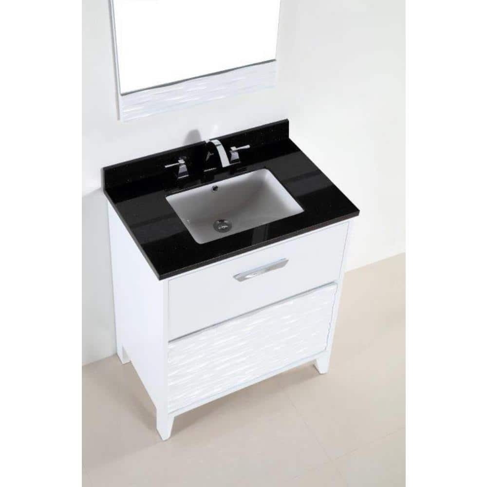 Bellaterra Home 30.39'' Single Bathroom Vanity with Top