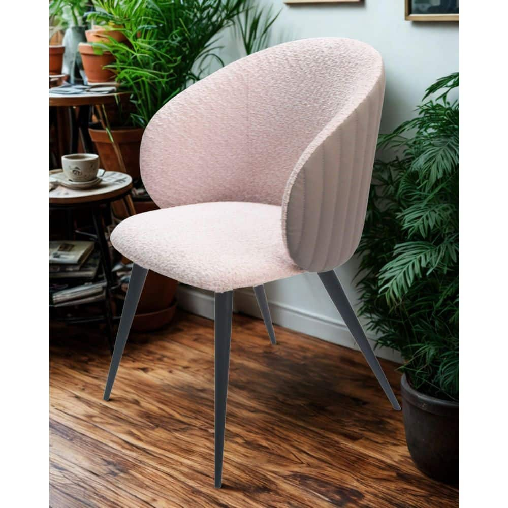 Modrest Marnie Contemporary Gray & Cream Dining Chair