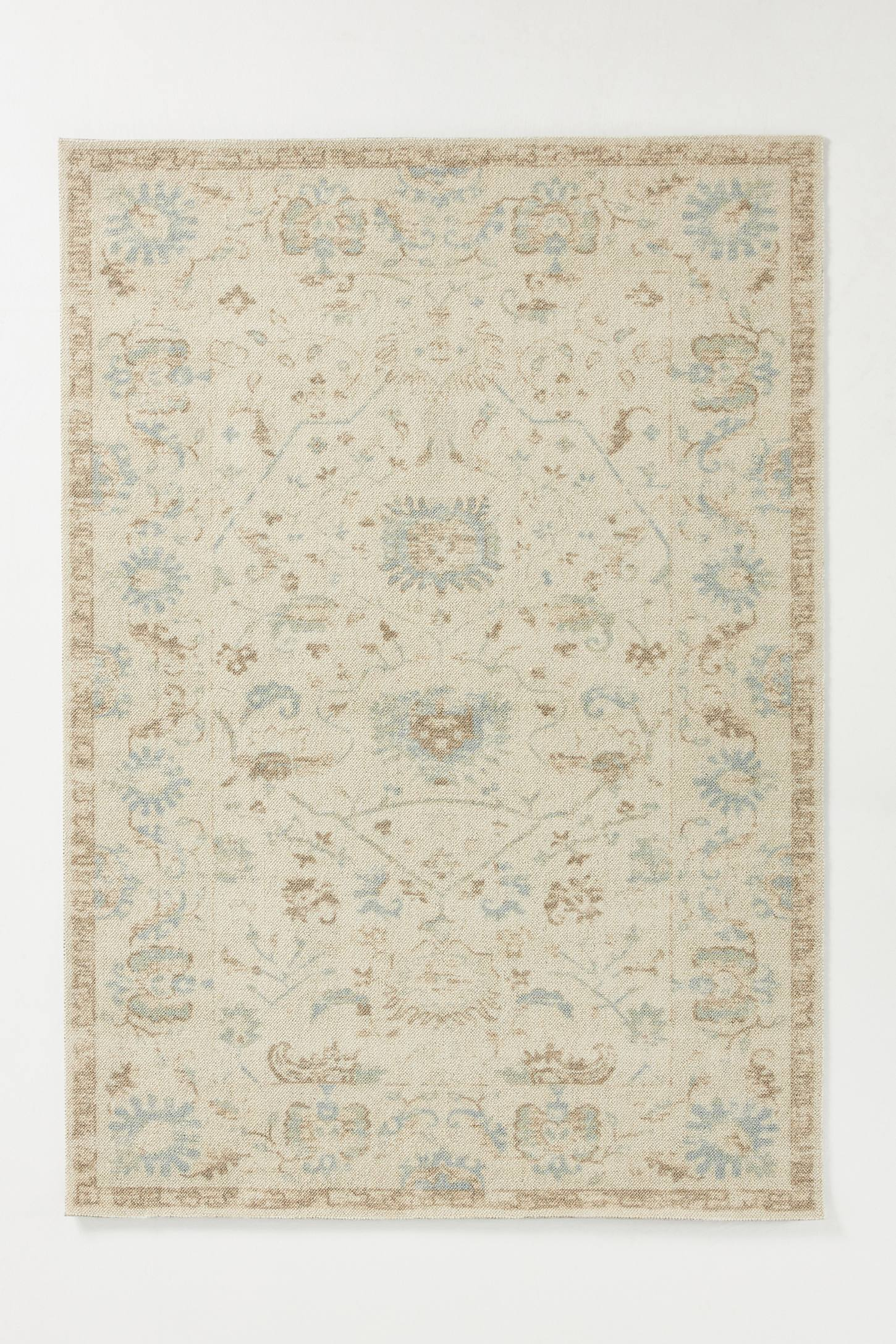 Momeni  Anatolia Wool Blend Traditional Area Rug 5'3" x 7'6" 5' x 8' Indoor