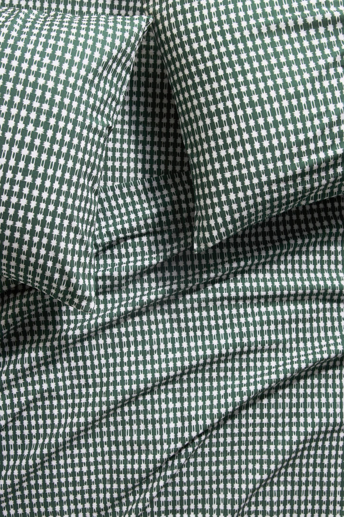 Organic Cotton Percale Printed Sheet Set