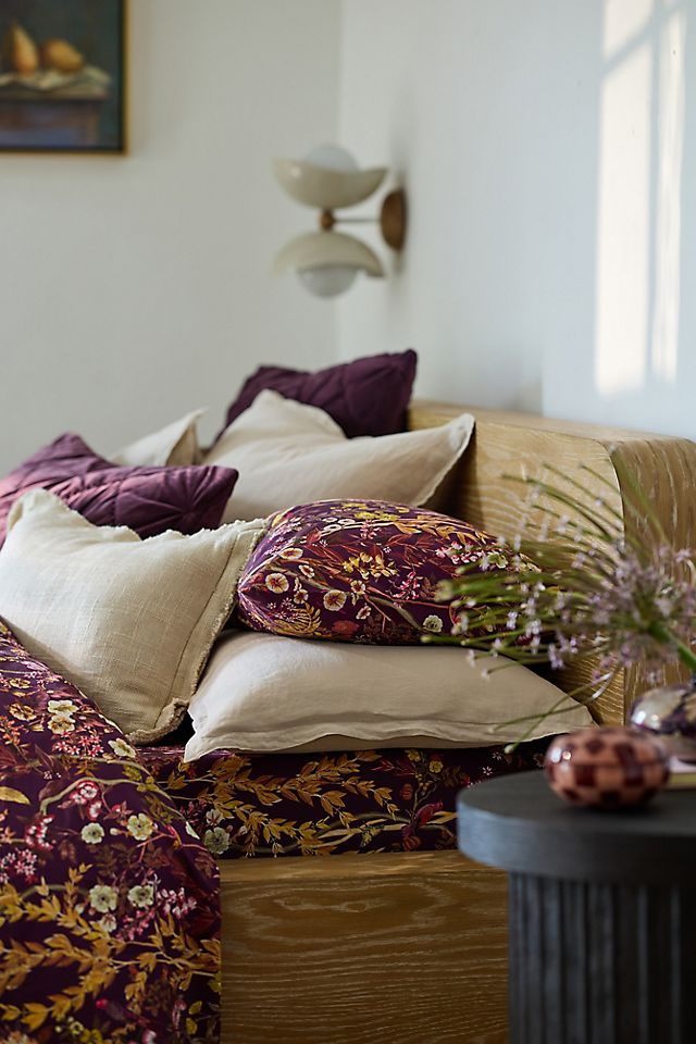 Organic Cotton Percale Printed Sheet Set