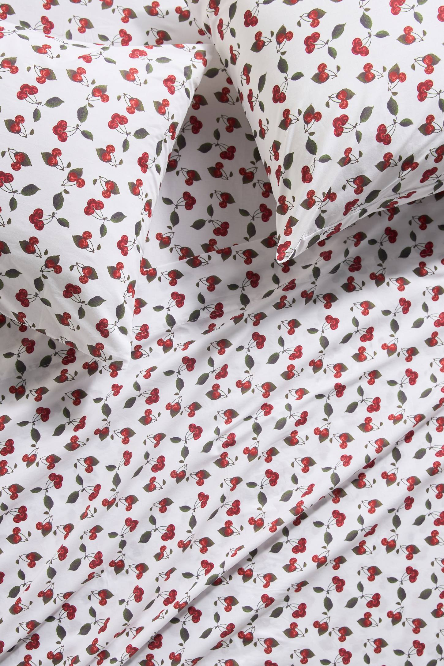 Organic Cotton Percale Printed Sheet Set