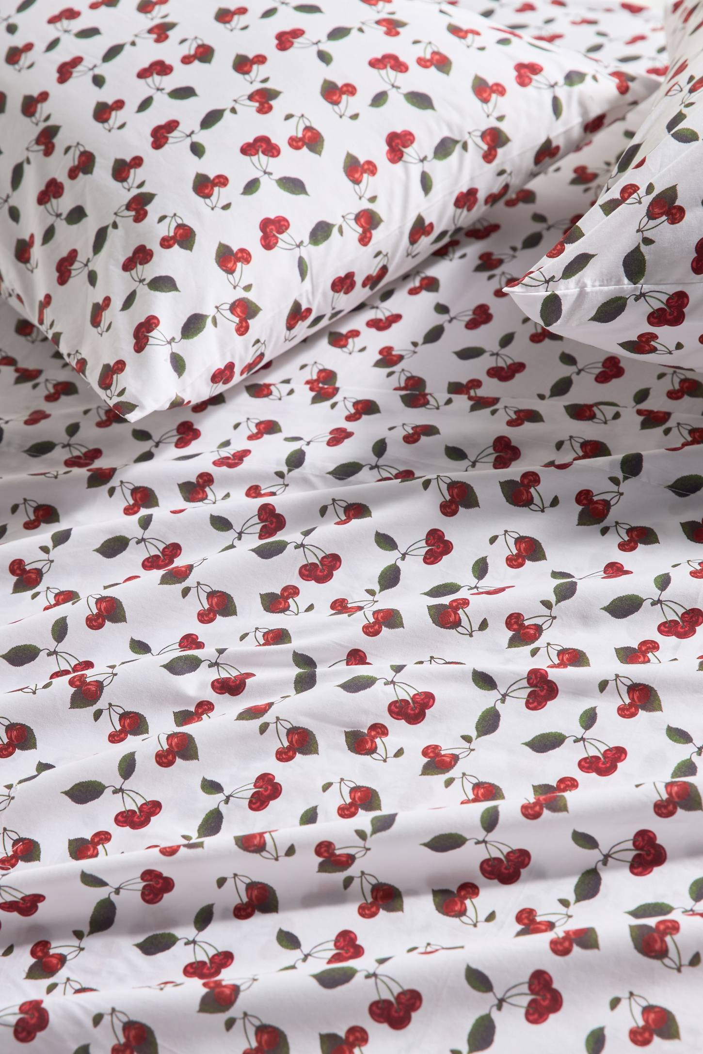 Organic Cotton Percale Printed Sheet Set