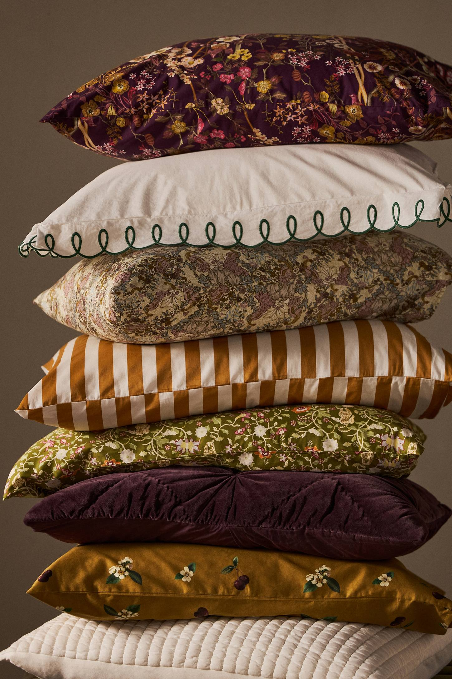 The Organic Cotton Sateen Printed Sheet Set by Maeve
