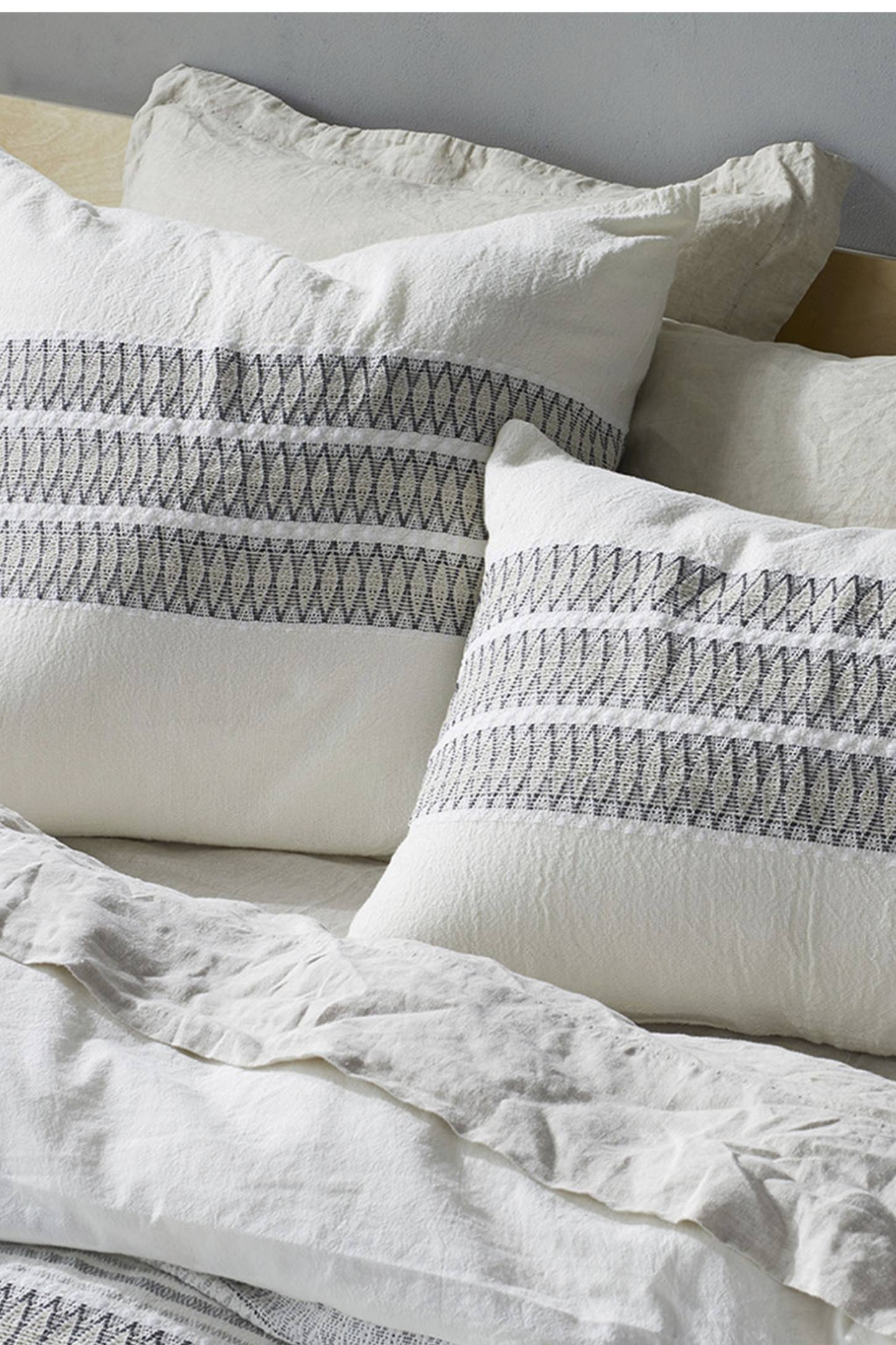 Coyuchi Lost Coast Organic 100% Organic Cotton Pillow Sham