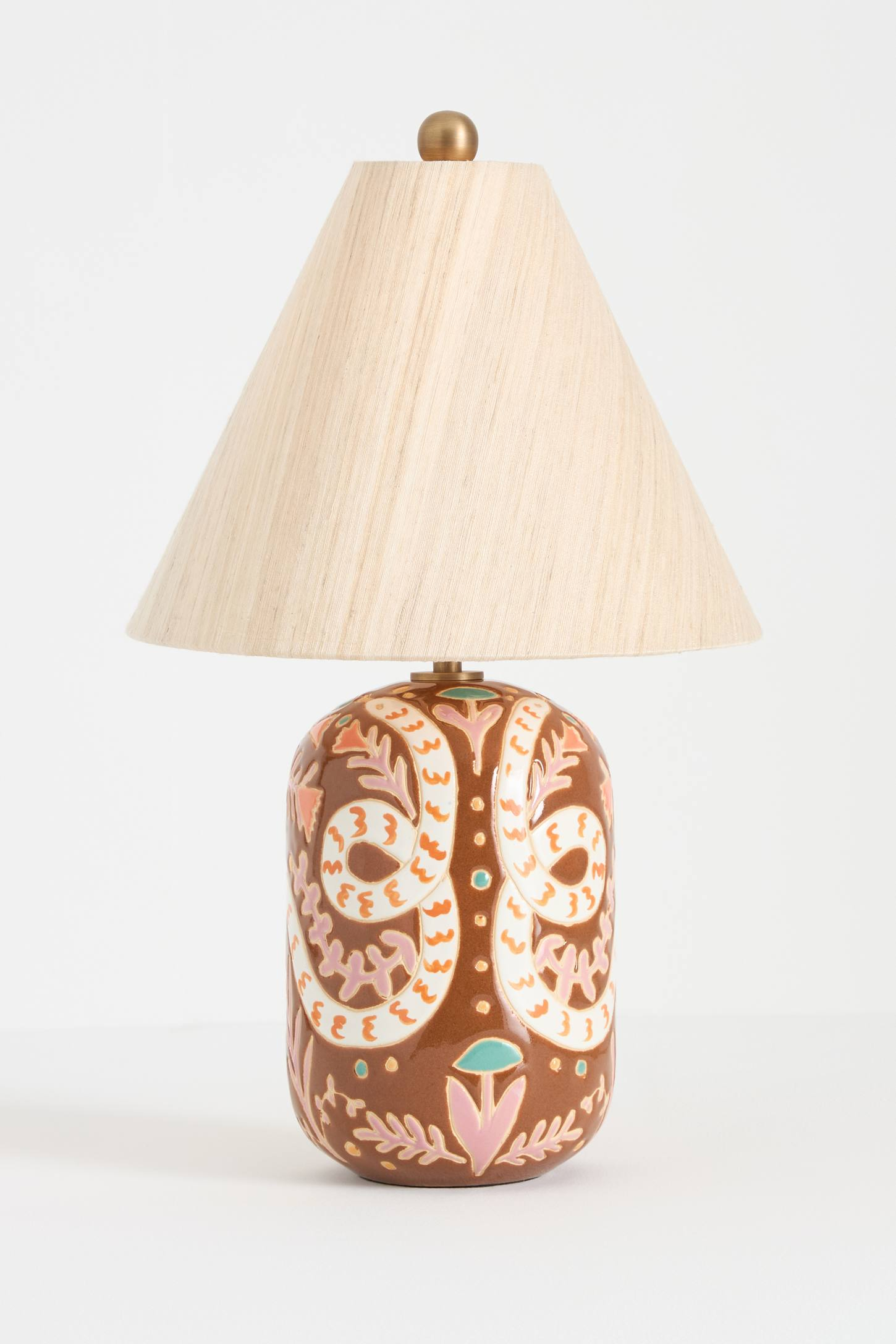 Kaia Wax Resist Ceramic Table Lamp