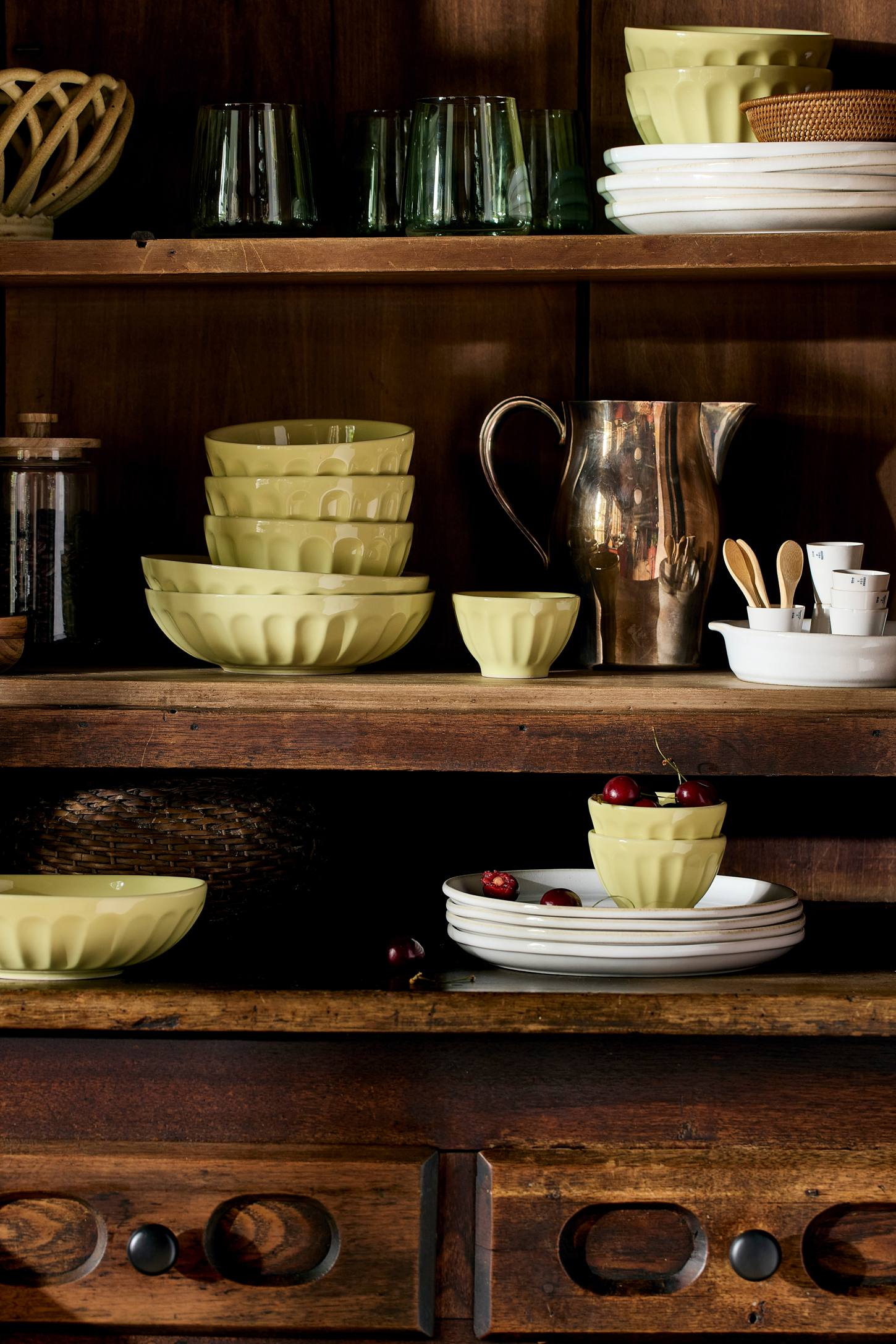 The Latte Stoneware Cereal Bowls, Set of 4: Amelie Edition