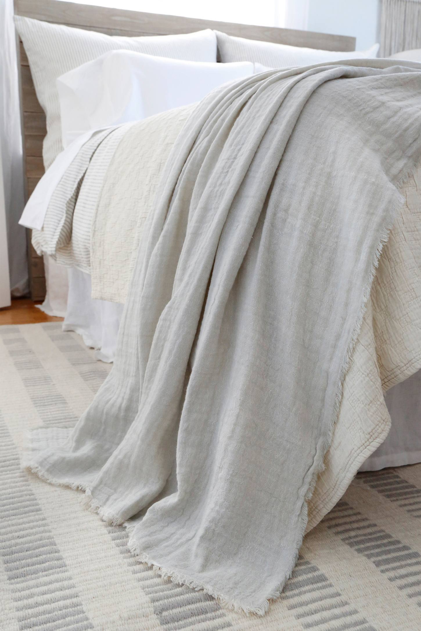 Pom Pom At Home Hermosa Hand Woven Throw Blanket