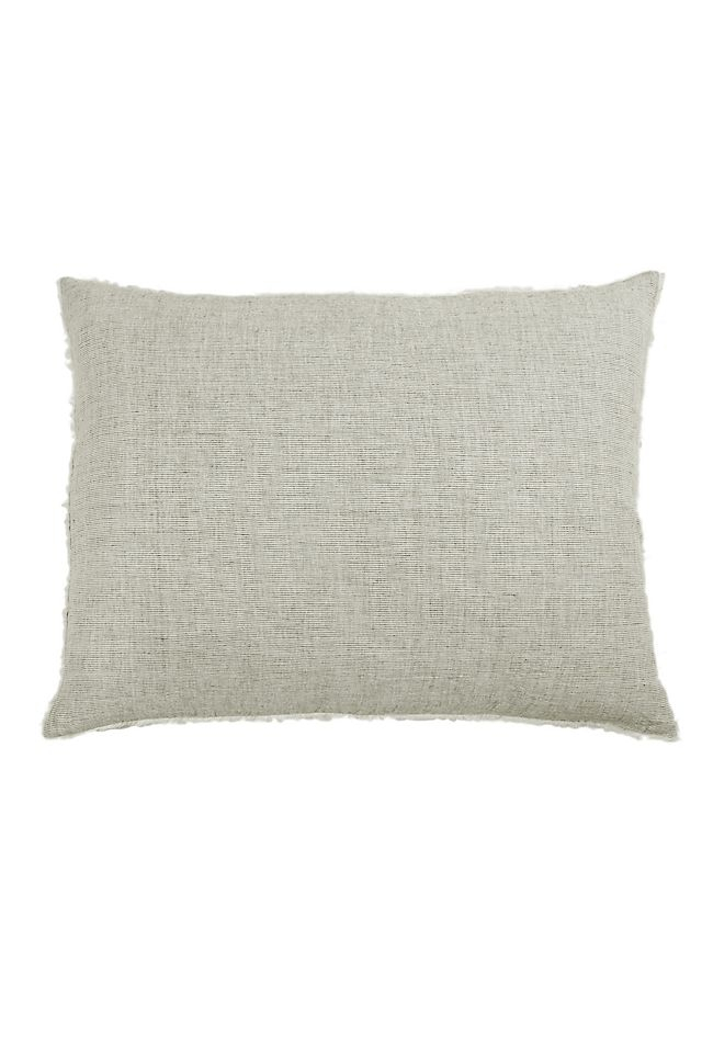 Logan Linen Sham by Pom Pom at Home - Olive / King