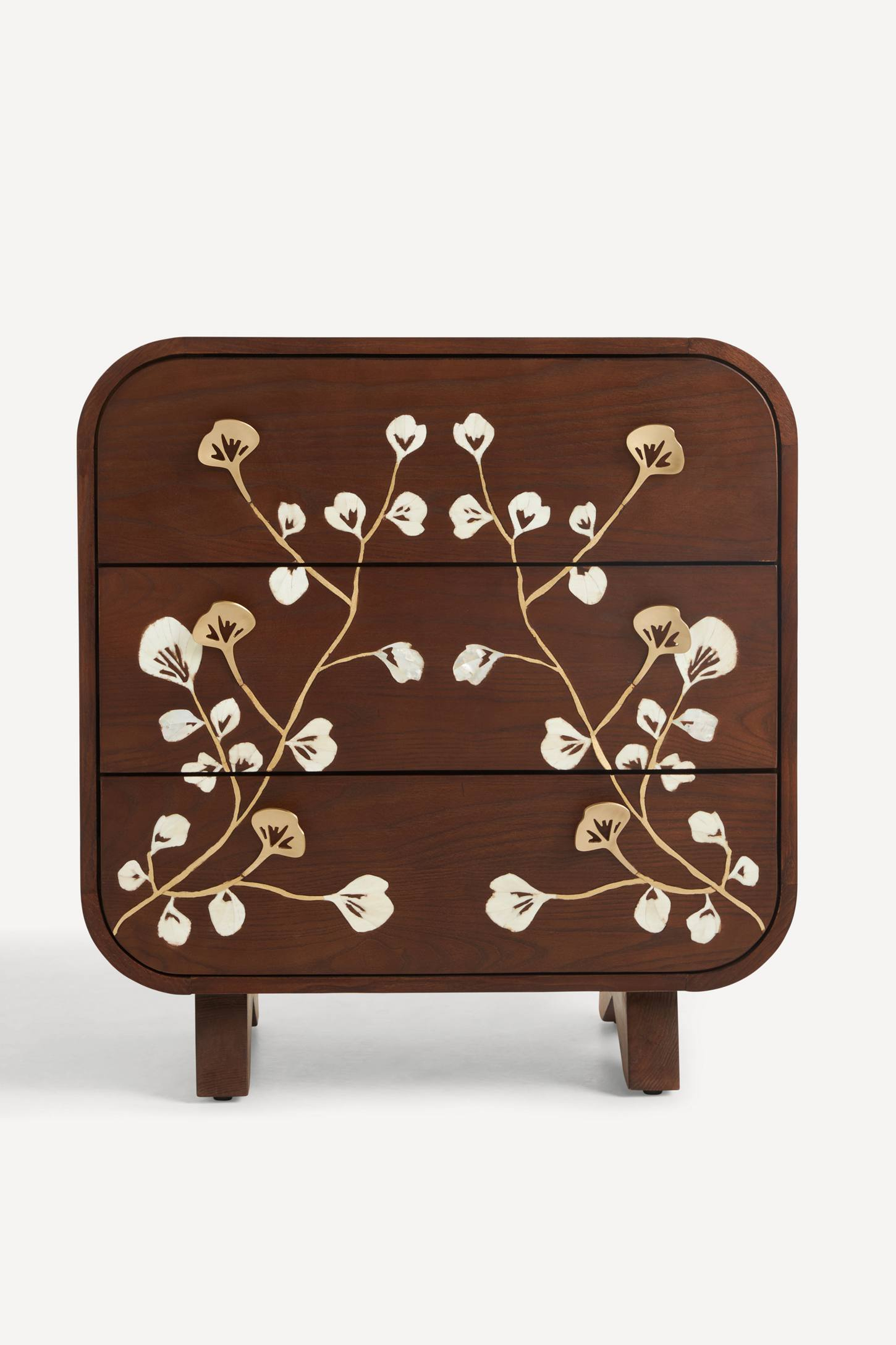 Toulouse Bone Inlay Three-Drawer Dresser