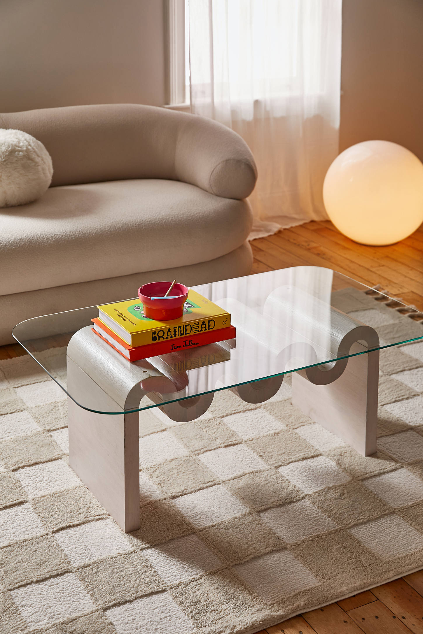 Aria Statement Wavy Coffee Table