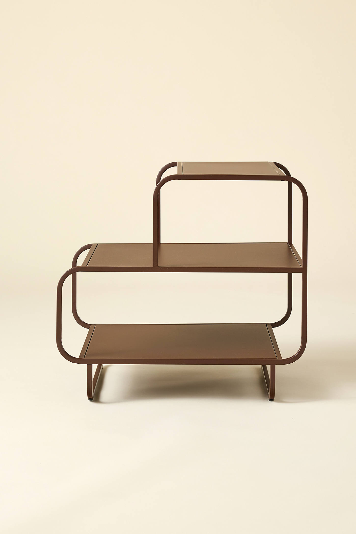 Alana Metal 3-Tiered Side Table/Nightstand