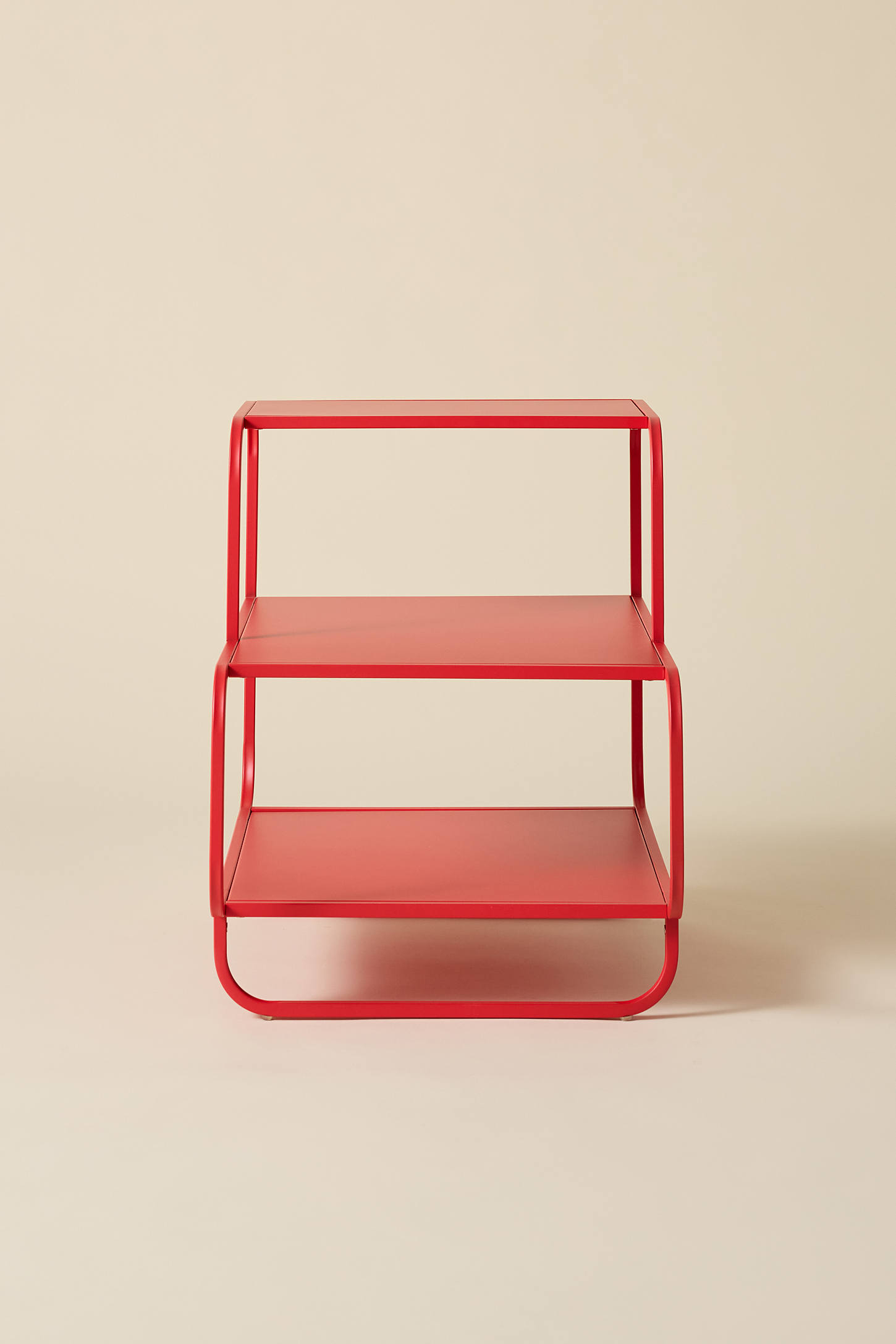 Alana Metal 3-Tiered Side Table/Nightstand