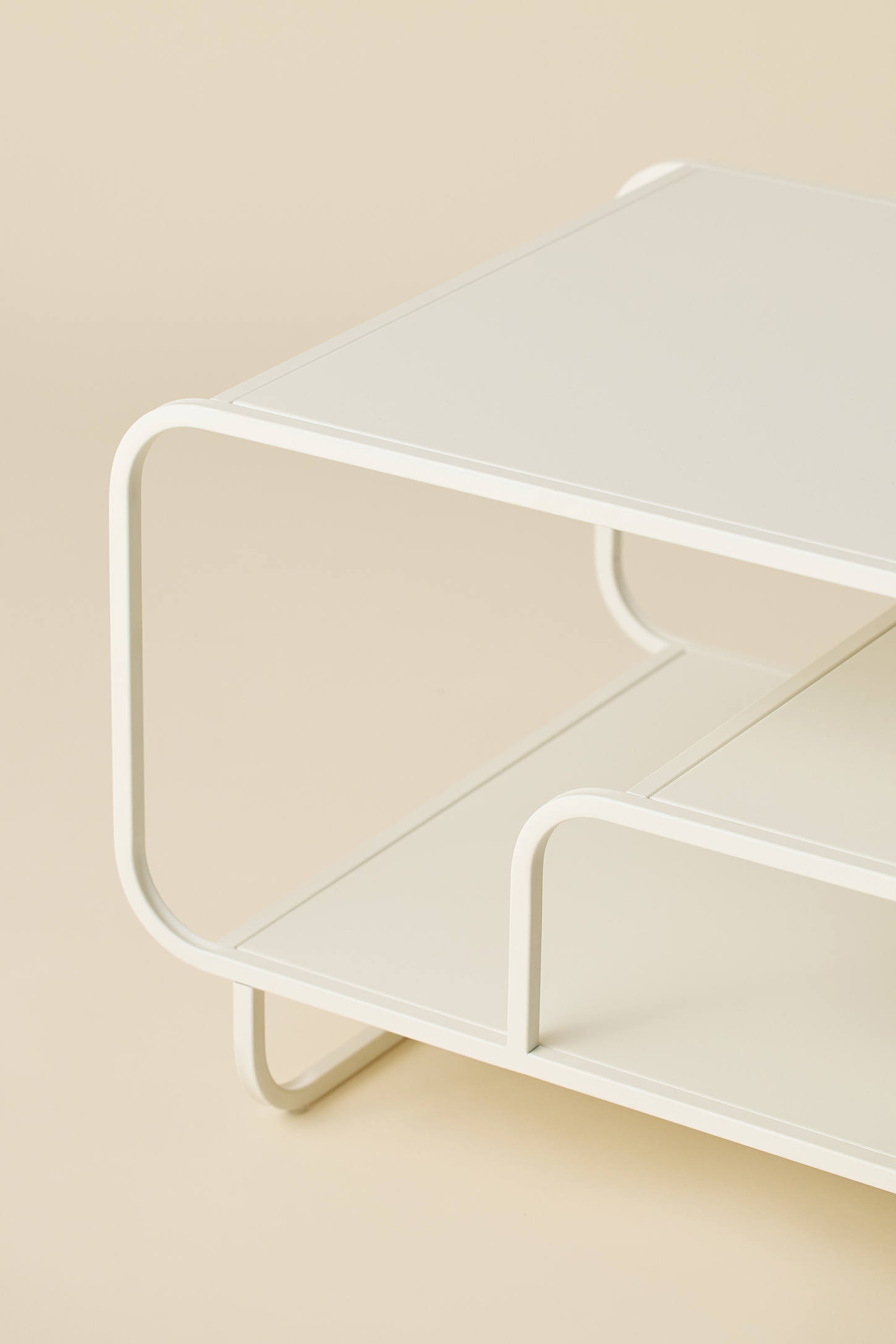 Alana Metal 3-Tiered Coffee Table