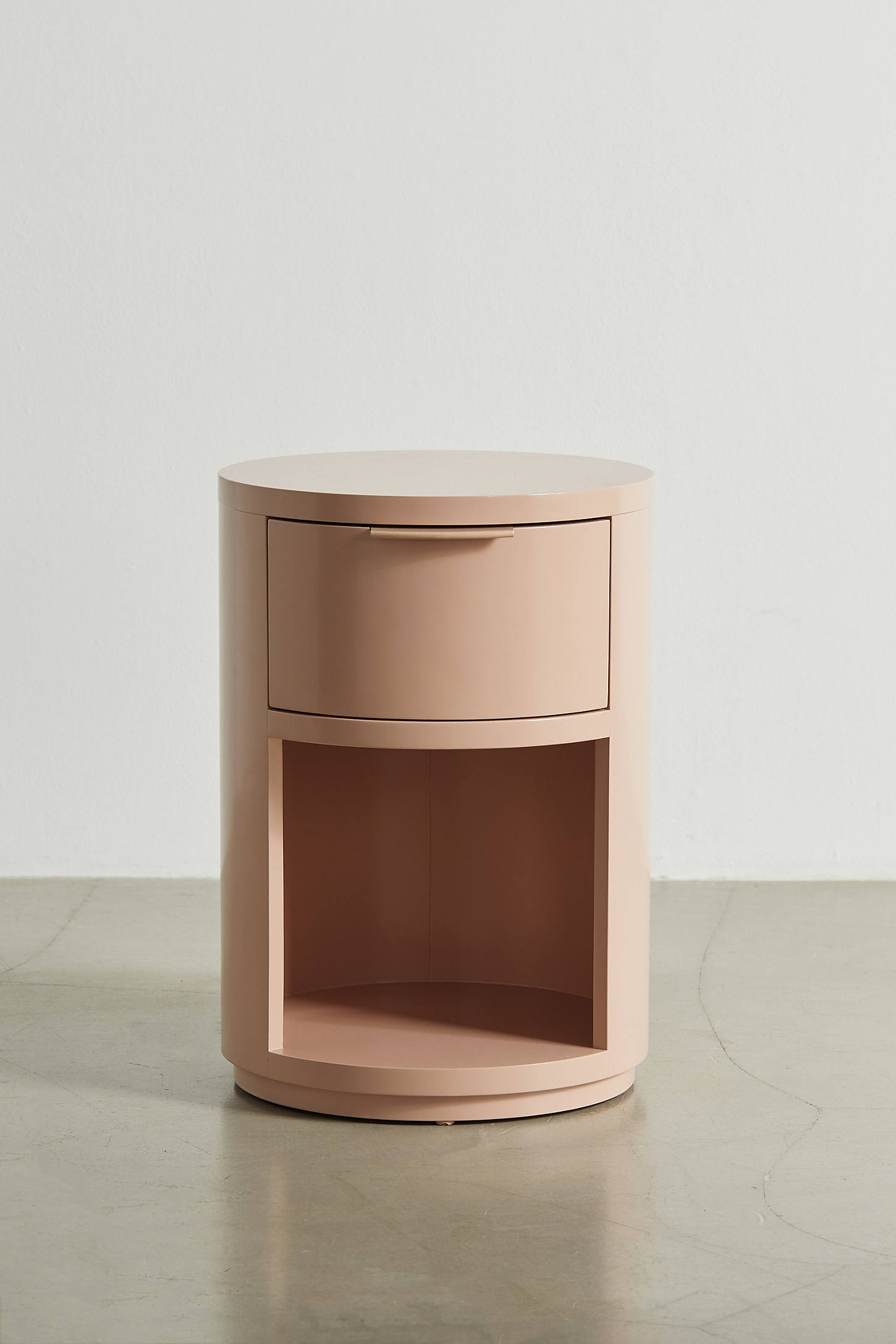 Kane Round Storage Nightstand