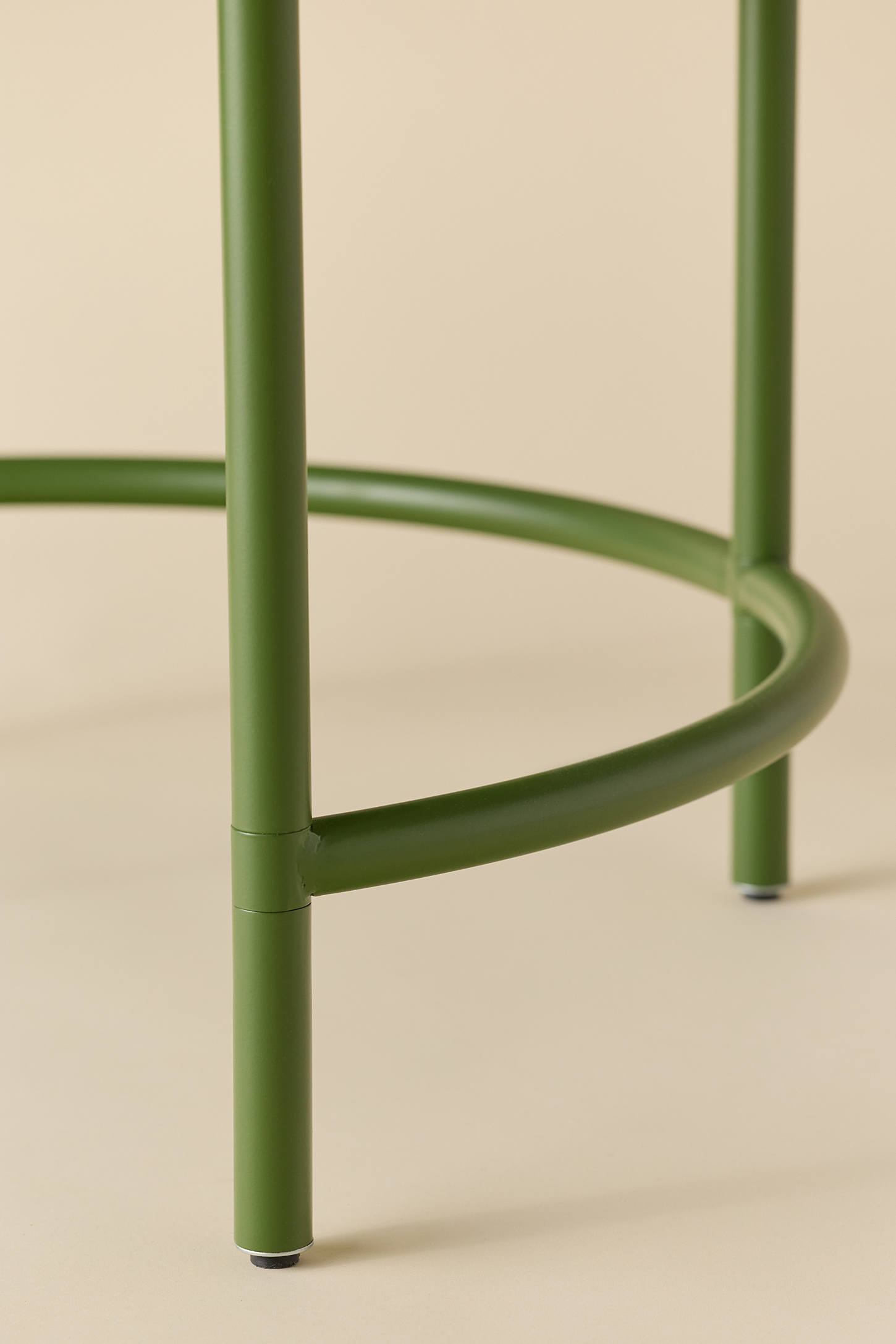 Lucie Round Iron Desk