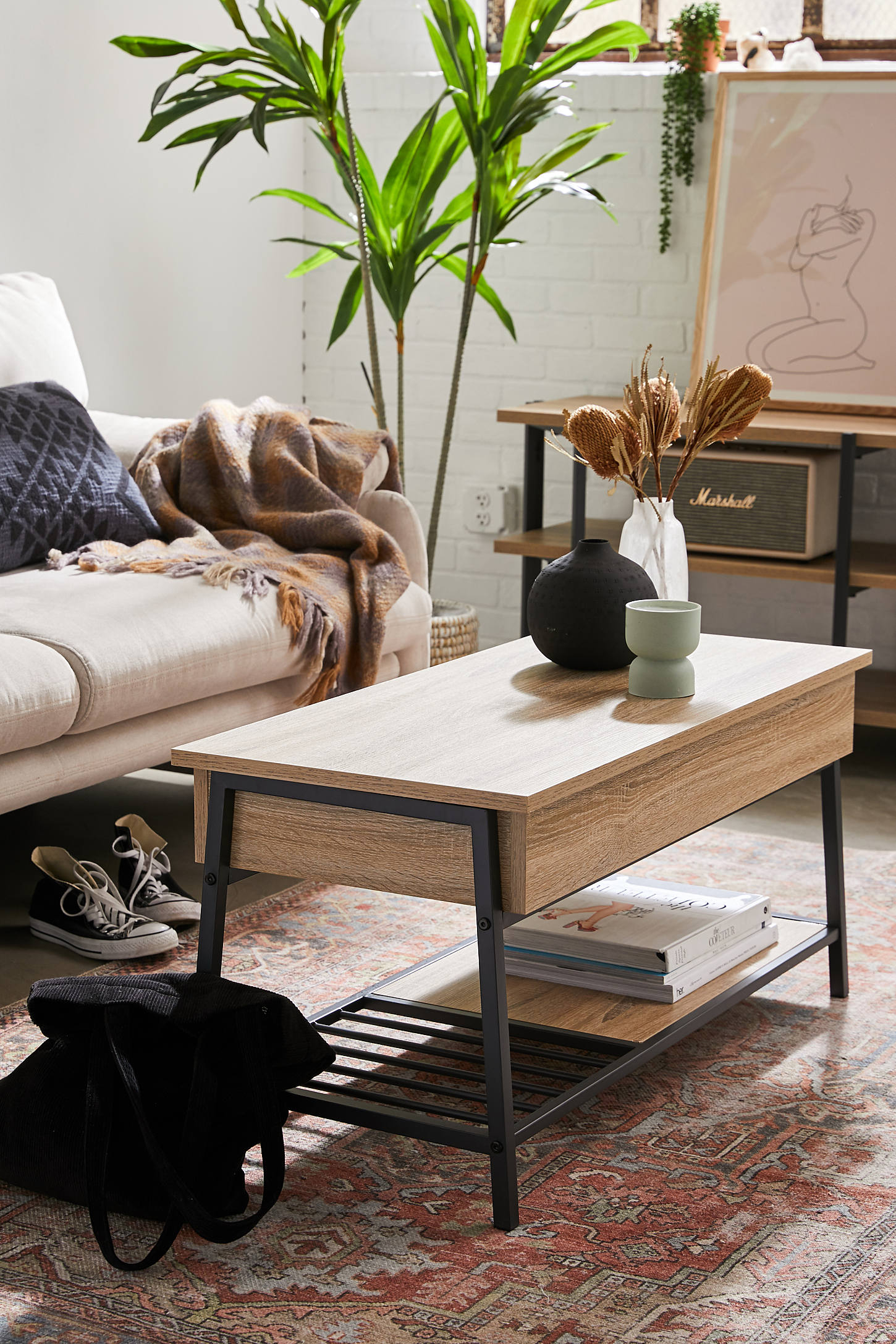 Kirby Pop-Up Storage Coffee Table