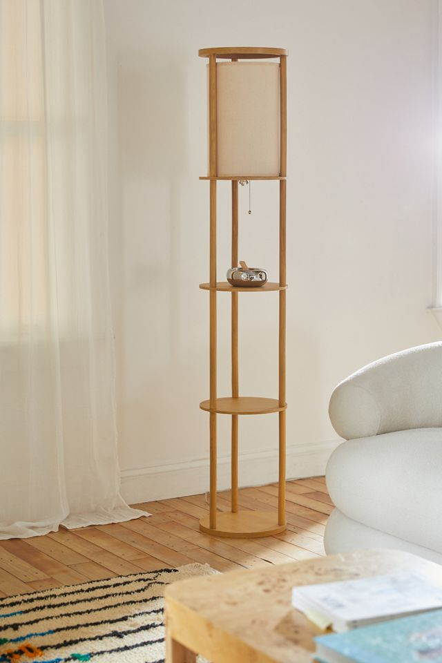 Stewart Shelf Floor Lamp