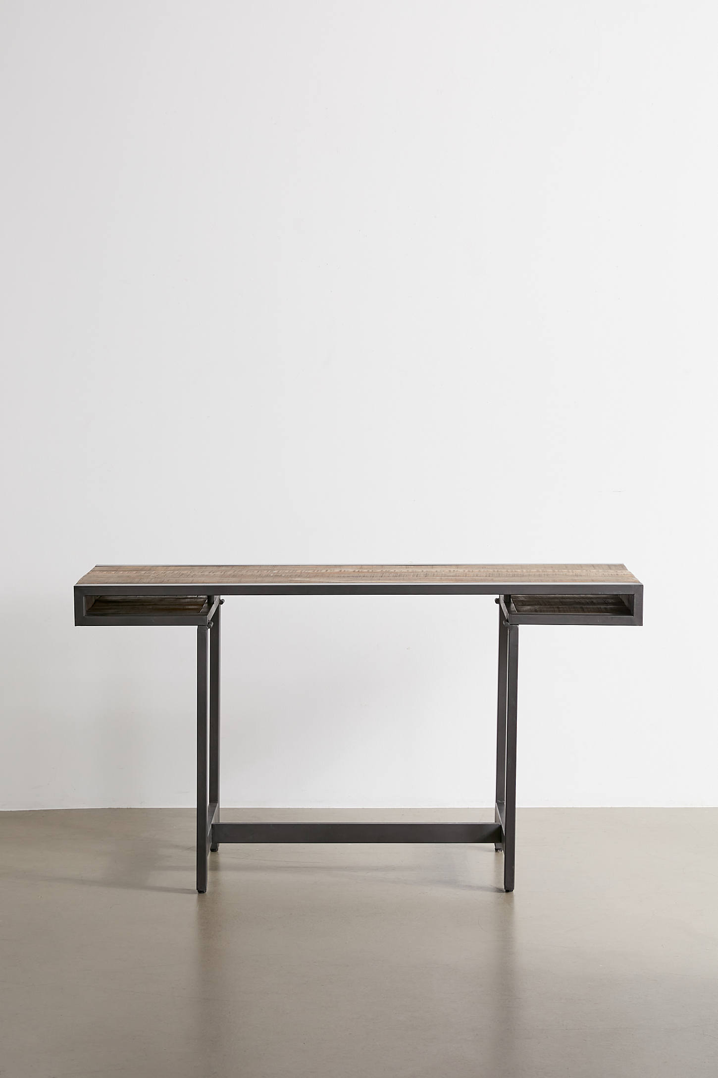 Industrial Wraparound Desk