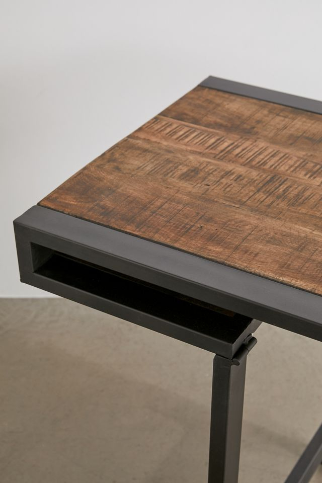 Industrial Wraparound Desk