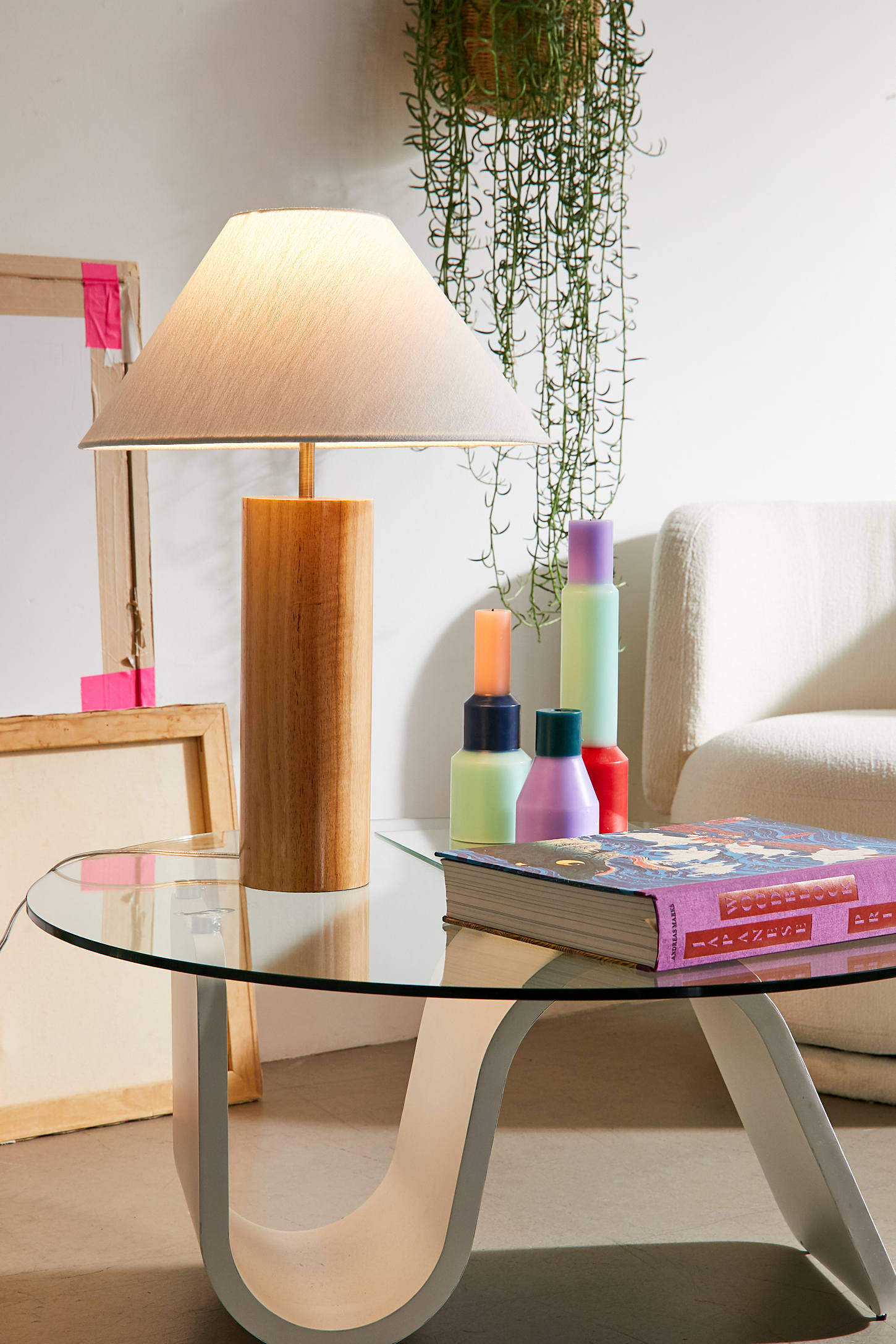 Modern Wood Table Lamp