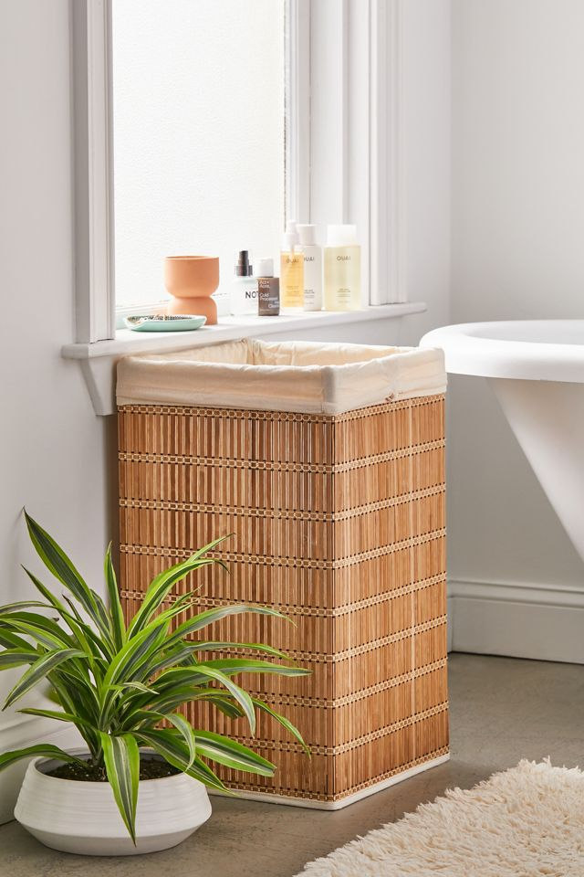 Bamboo Wicker Hamper