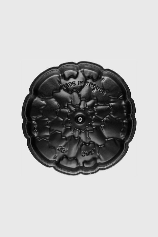 Staub Cast Iron 3-qt Artichoke Cocotte - Basil