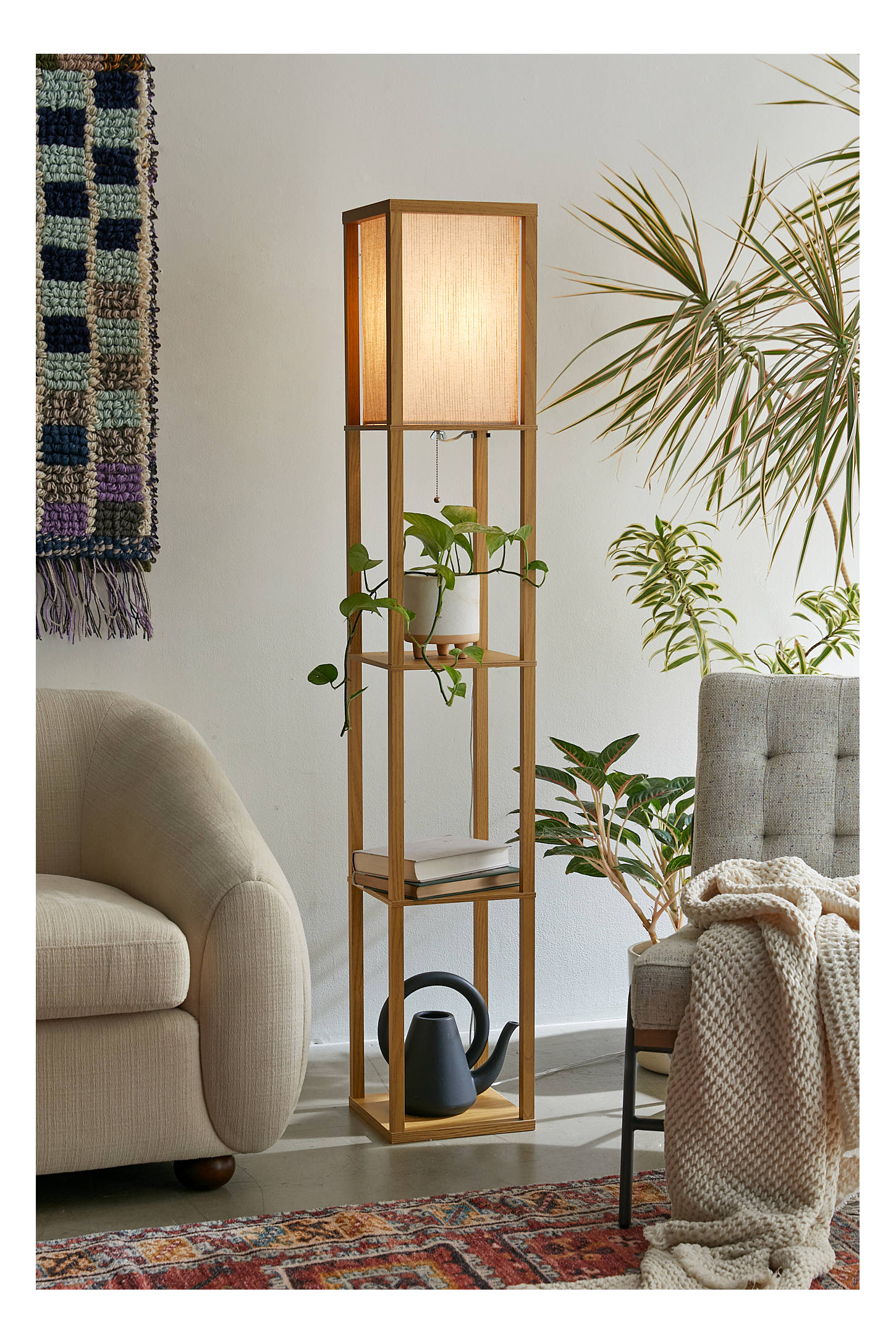 Dean Shelf Floor Lamp