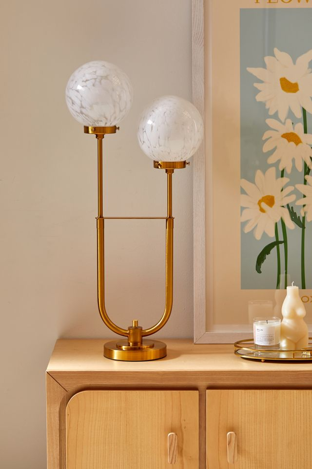 Tortoise Globe Table Lamp