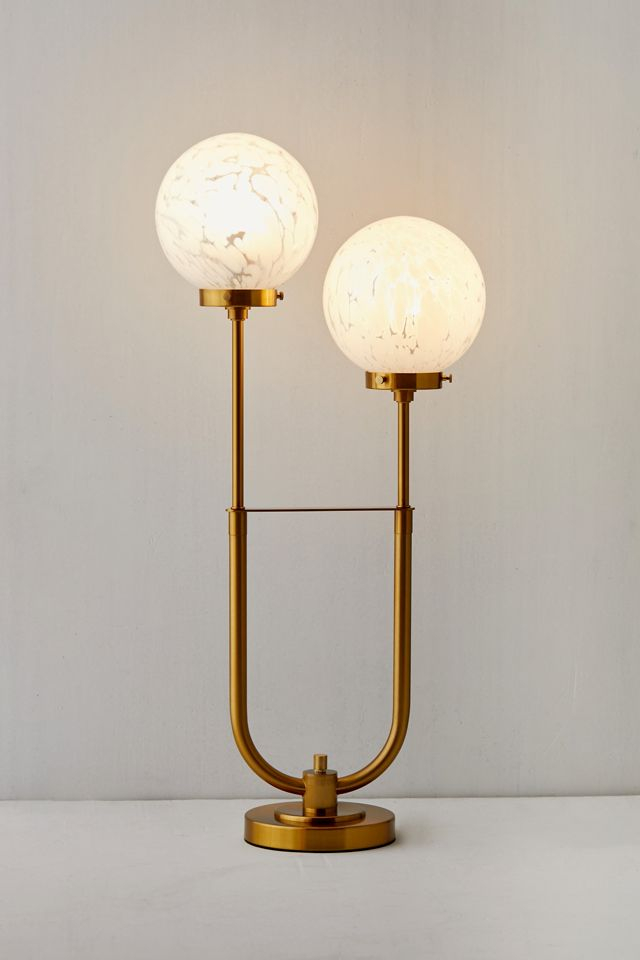 Tortoise Globe Table Lamp