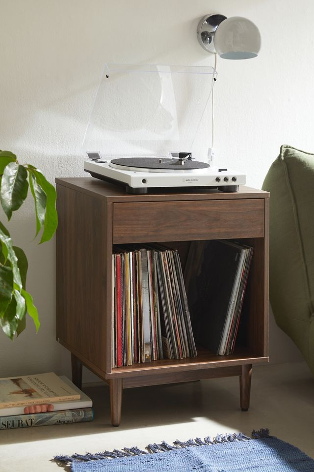 Crosley Liam Record Storage Side Table