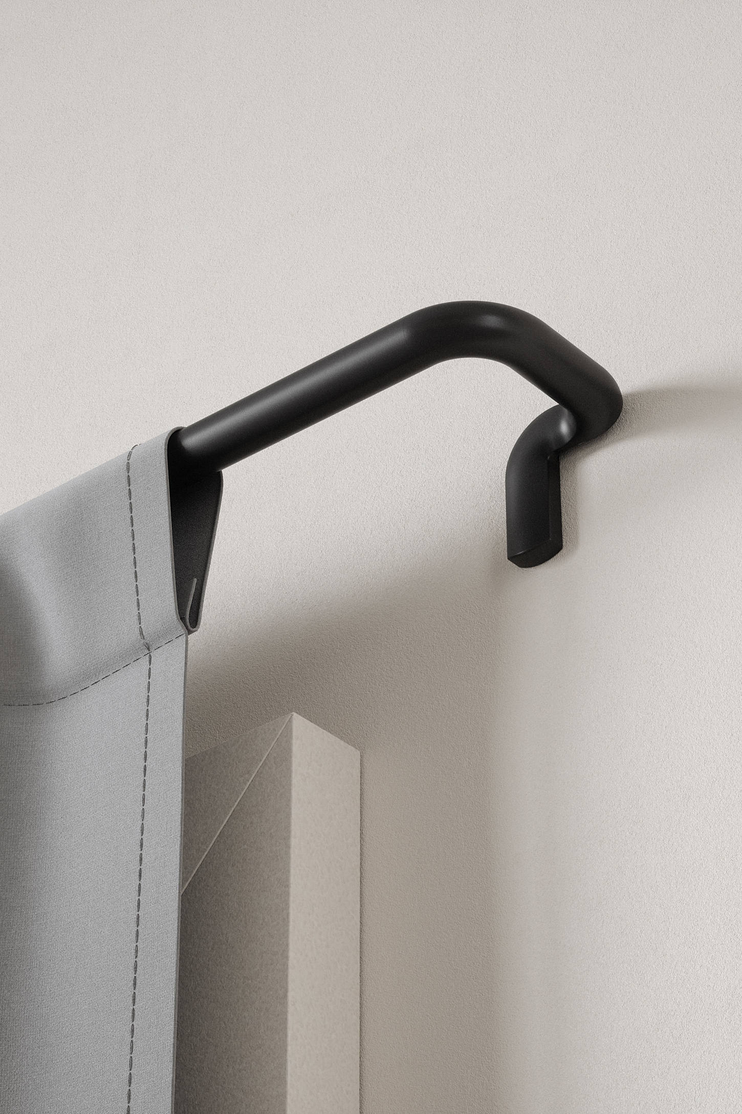 Tawny Blackout Curtain Rod