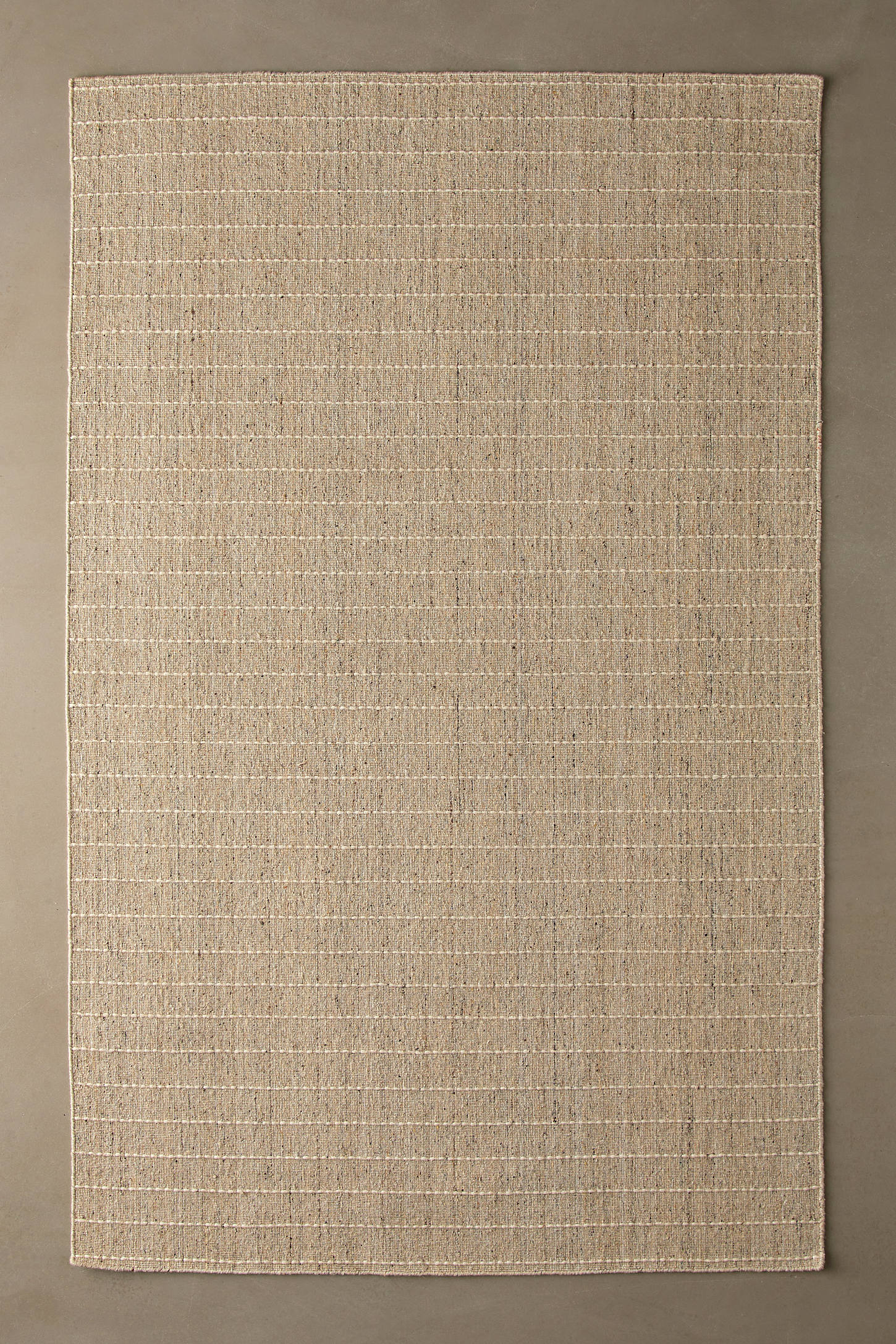 Ollie Top Stitch Woven Rug