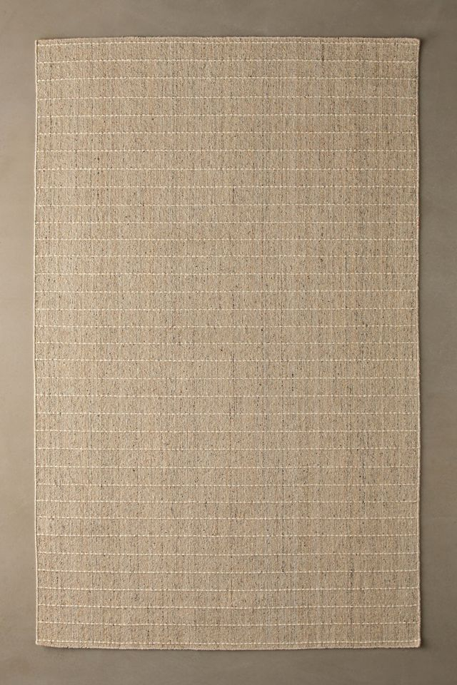 Ollie Top Stitch Woven Rug